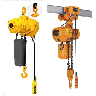2 Ton Heavy Duty Electric Chain Hoist Double Speed With Clutch