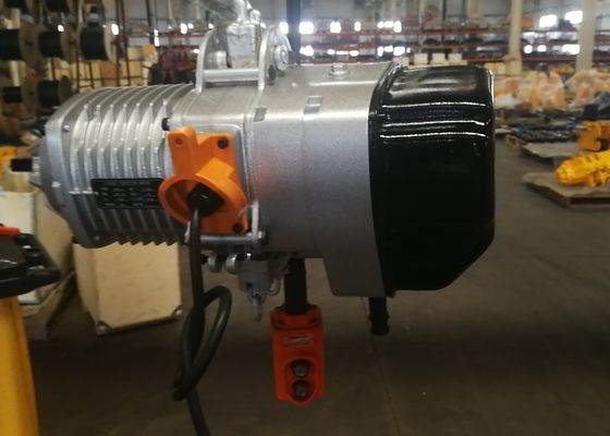 3t pojemności elektryczny podnośnik łańcuchowy z łuską z lekkich stopów aluminium i magnetycznym urządzeniem hamulcowym dla dostosowywalnej wysokości podnoszenia